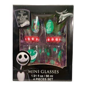 Mini Shot Glasses THE NIGHTMARE BEFORE CHRISTMAS NEW Disney Jack Skellington